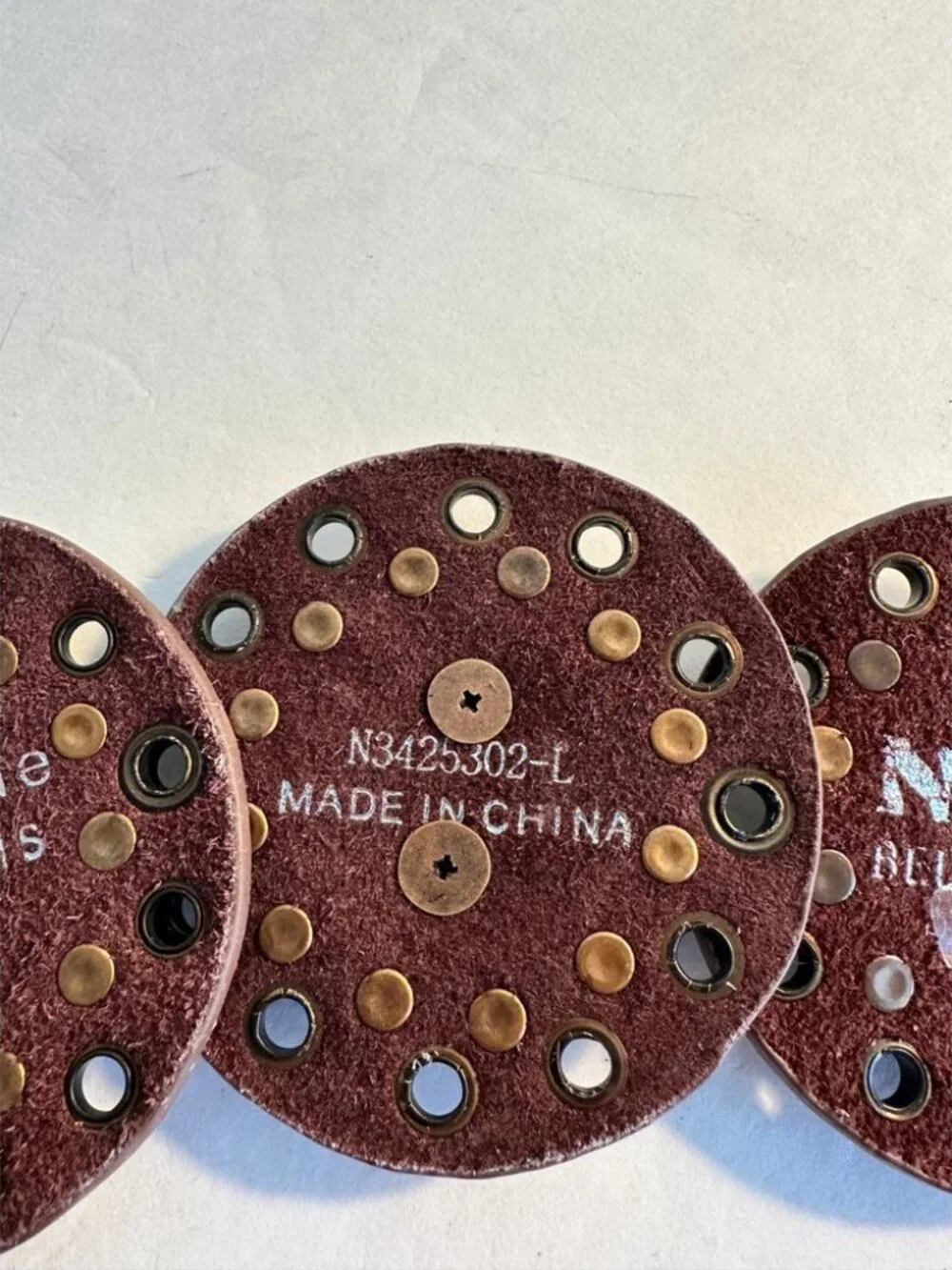 Nocona concho belt
